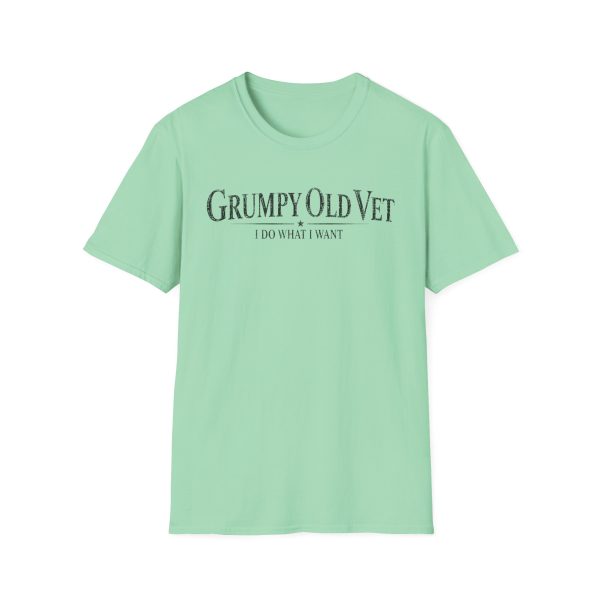 Grumpy Old Vet T-Shirt — "I Do What I Want" Funny Veteran Tee - Image 10