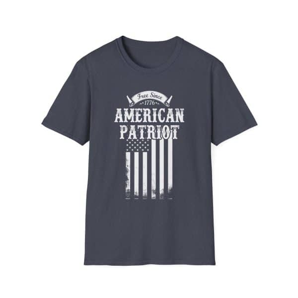 American Patriot T‑Shirt – “Free Since 1776” Flag Graphic, Fourth of July & Patriotic Tee - Image 10