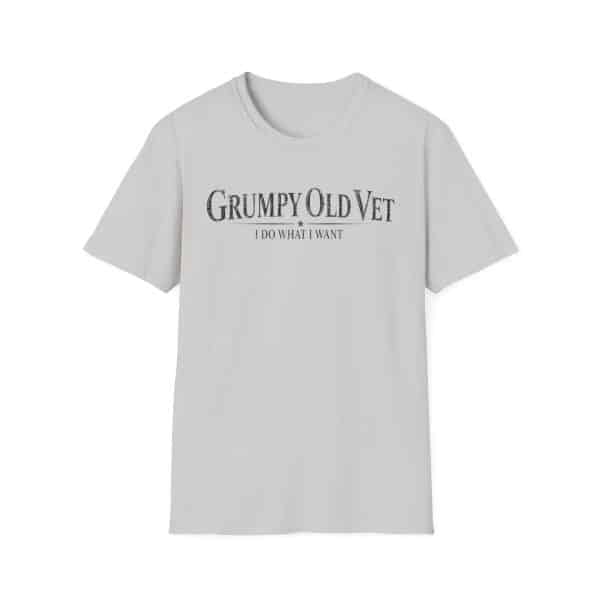 Grumpy Old Vet T-Shirt — "I Do What I Want" Funny Veteran Tee - Image 6