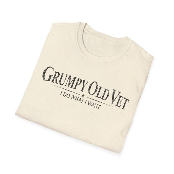 Grumpy Old Vet T-Shirt — "I Do What I Want" Funny Veteran Tee - Image 9