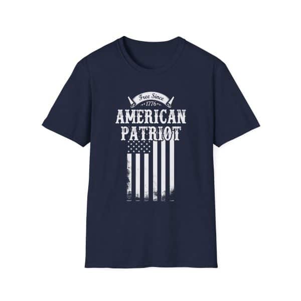 American Patriot T‑Shirt – “Free Since 1776” Flag Graphic, Fourth of July & Patriotic Tee - Image 9
