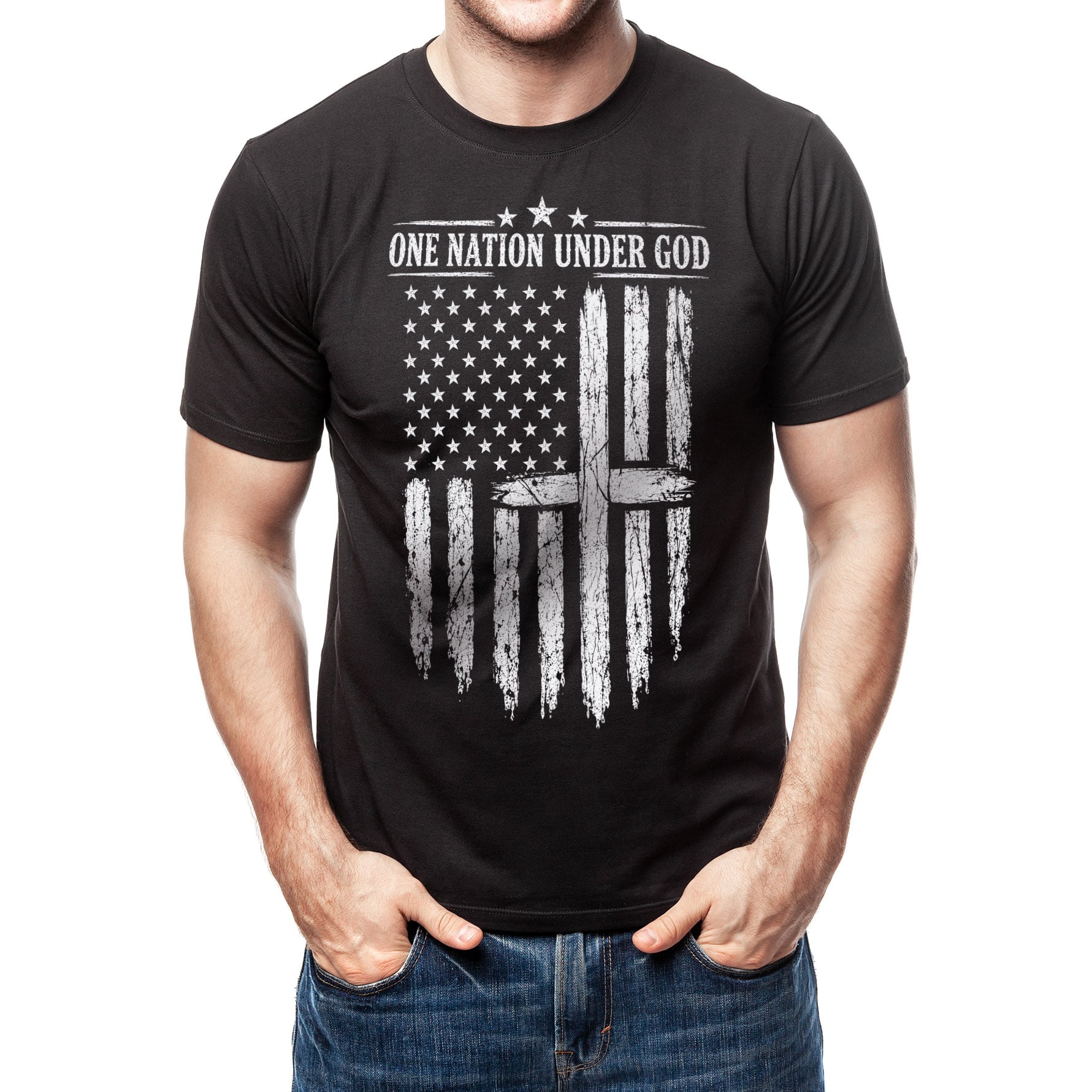 One Nation Under God Patriotic T-Shirt