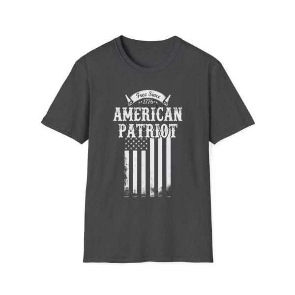 American Patriot T‑Shirt – “Free Since 1776” Flag Graphic, Fourth of July & Patriotic Tee - Image 6