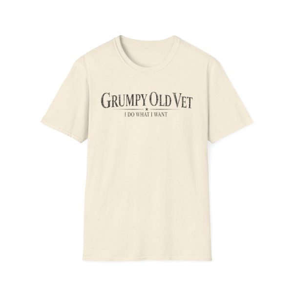 Grumpy Old Vet T-Shirt — "I Do What I Want" Funny Veteran Tee - Image 8