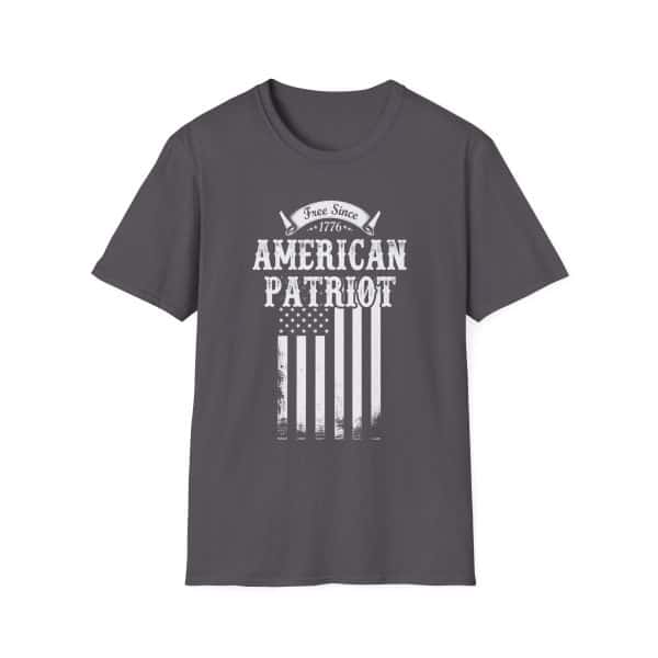 American Patriot T‑Shirt – “Free Since 1776” Flag Graphic, Fourth of July & Patriotic Tee - Image 7