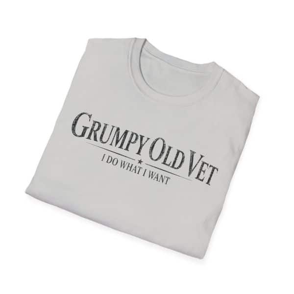 Grumpy Old Vet T-Shirt — "I Do What I Want" Funny Veteran Tee - Image 7